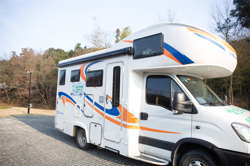 S27E Vehicle Curved Arm Awning